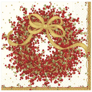 Christmas Dinner Paper Linen Napkins