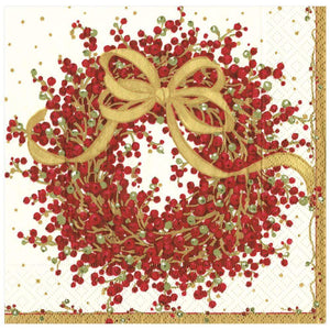 Christmas Dinner Paper Linen Napkins - ironyhome