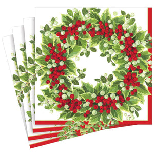 Christmas Dinner Paper Linen Napkins