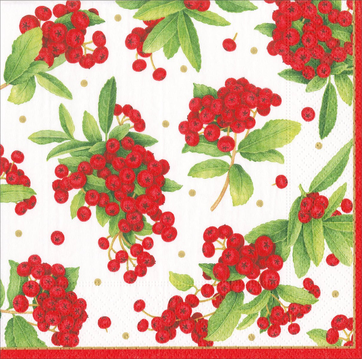 Christmas Dinner Paper Linen Napkins