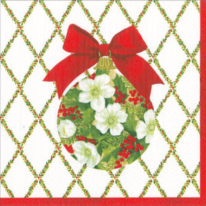 Christmas Luncheon Paper Linen Napkins