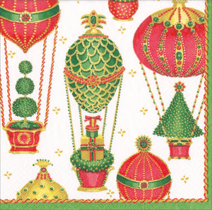 Christmas Luncheon Paper Linen Napkins