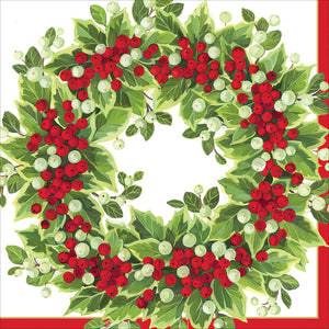 Christmas Luncheon Paper Linen Napkins