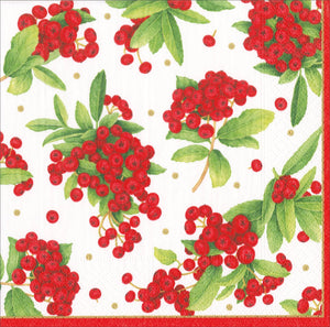 Christmas Luncheon Paper Linen Napkins