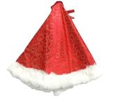 Christmas Tree Skirt with Fur Trim - ironyhome