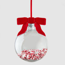Clear Ball Ornament with Candies Inside - Set of 6 - ironyhome