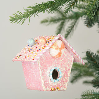 Cookie Birdhouse Ornament - Set of 4 - ironyhome