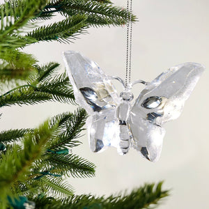 Crystal Butterfly Ornament