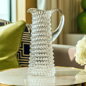 Crystal Hand-blown Tall Water Jug