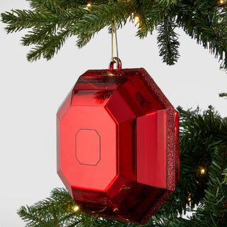 Crystal Square Jewel Ornament - Set of 6 - ironyhome