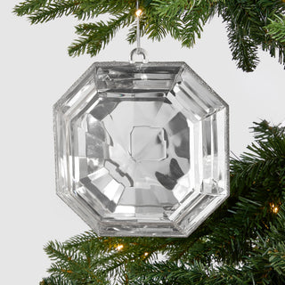 Crystal Square Jewel Ornament - Set of 6 - ironyhome