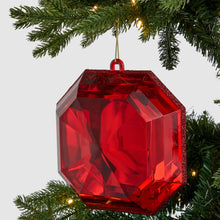 Crystal Square Jewel Ornament - Set of 6 - ironyhome