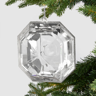 Crystal Square Jewel Ornament - Set of 6 - ironyhome