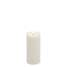 Eledea Large Pillar Candle Off-White - ironyhome