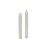 Eledea Off White Taper Candles - ironyhome