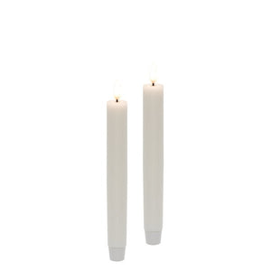 Eledea Off White Taper Candles