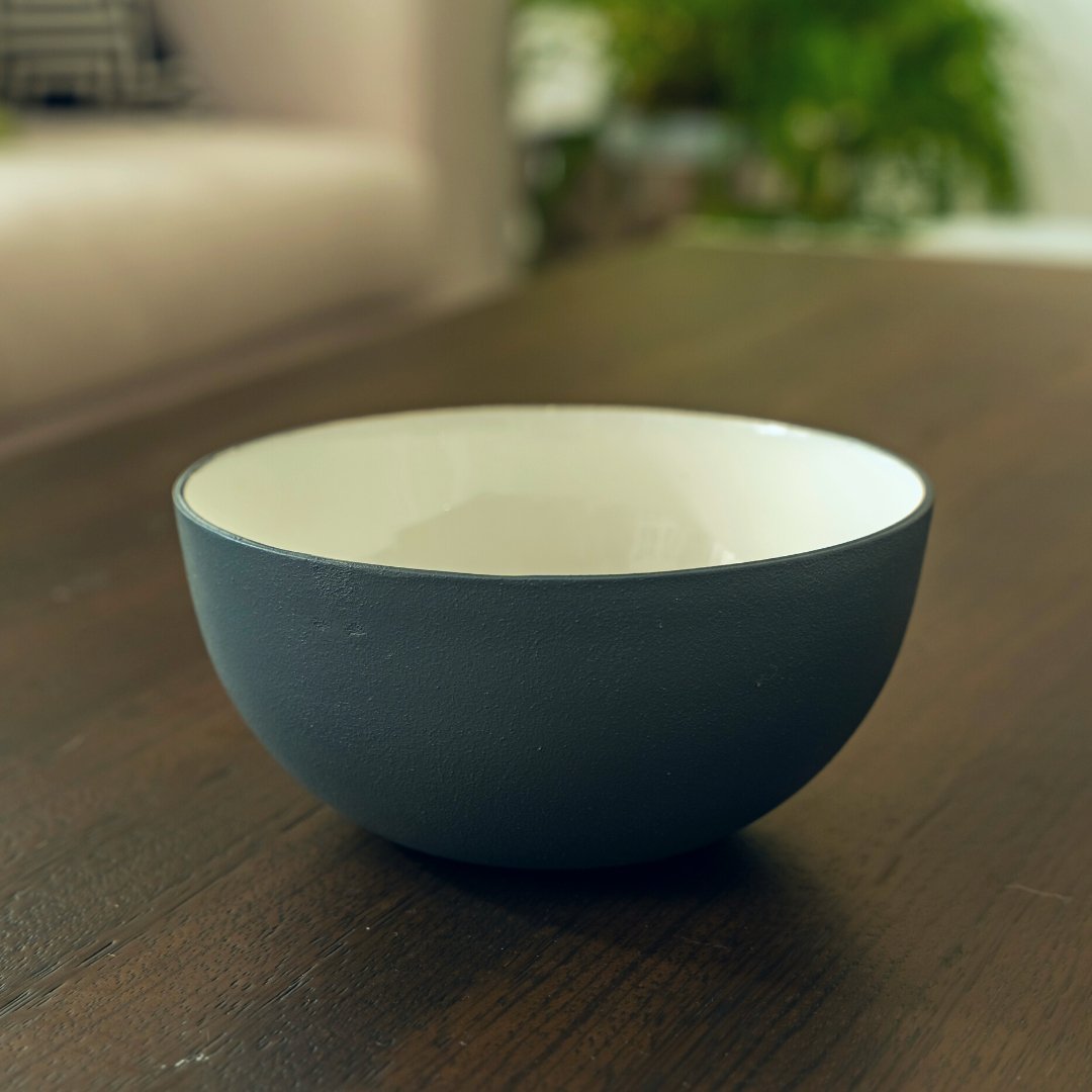 Enamel Graphite Bowl