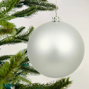 Enamel Silver Festive Ball