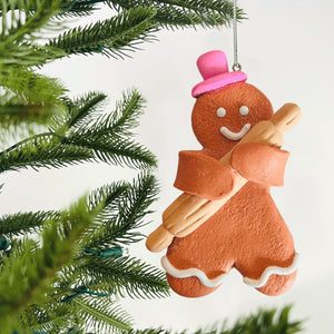 Festive Gingerbread Chef Ornament