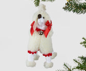 Festive Poodle Dog Figurine - Set of 4 - ironyhome