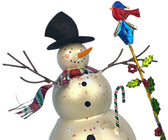 Festive Snowy Snowman Table Top - ironyhome