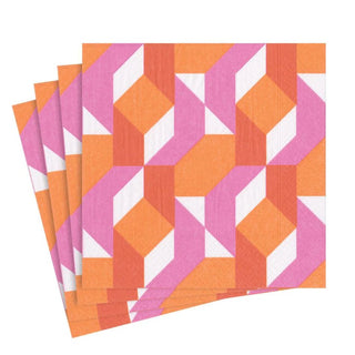 Fuschia Dream Luncheon Paper Napkins - ironyhome