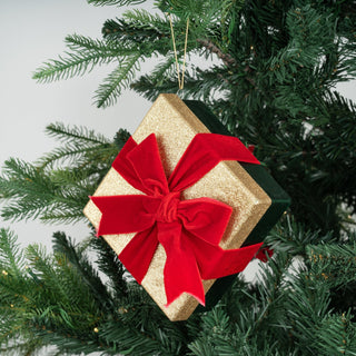 Gift Box Ornament - Set of 4 - ironyhome