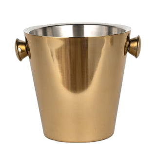 Gilded Gold Matte Champagne Bucket - ironyhome