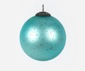 Glass Bauble Ornament Tiffany Blue - Set of 4 - ironyhome
