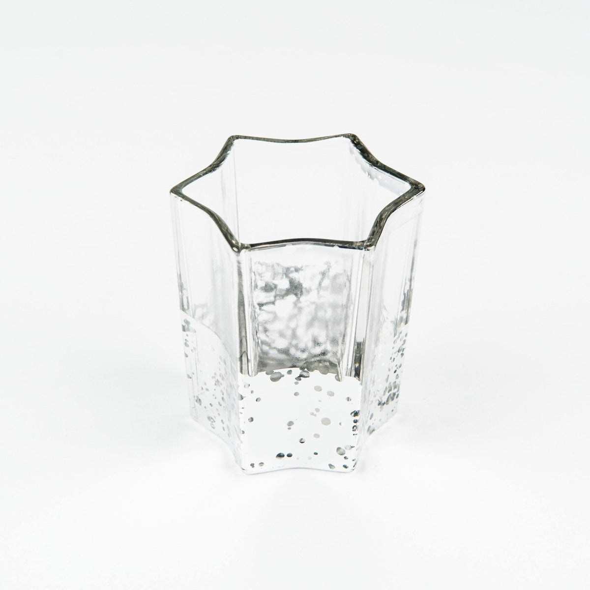 Glass Candle Holder Clear