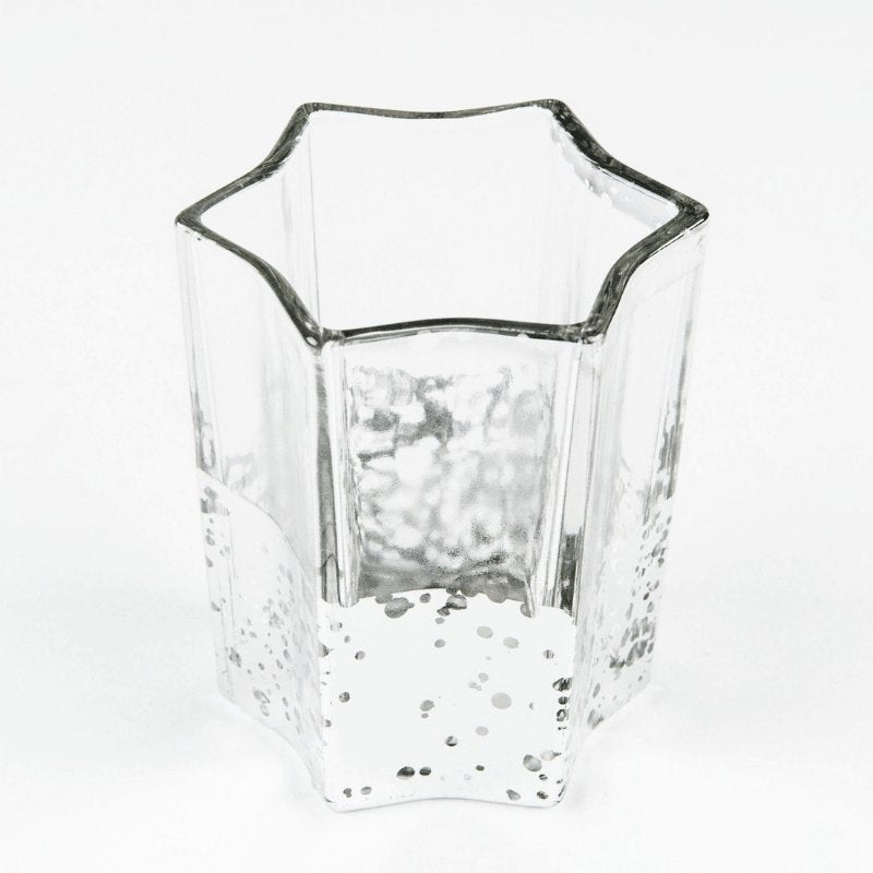 Glass Candle Holder Clear