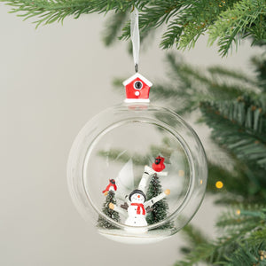 Glass Globe Ball Ornament (3 Styles) - ironyhome