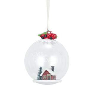 Glass Globe Ball Ornament (3 Styles) - ironyhome