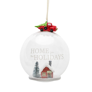 Glass Globe Ball Ornament (3 Styles) - ironyhome