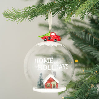 Glass Globe Ball Ornament (3 Styles) - ironyhome