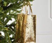 Glitter Christmas Wine Bag Ornament - ironyhome