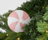 Glitter Dusted Pink Lollipop Ornament - Set of 6 - ironyhome