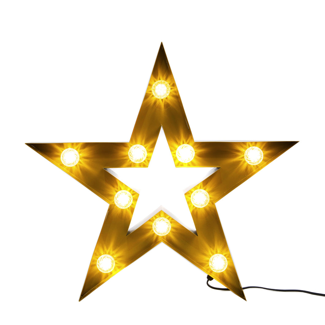 Glowing LED Star Table Top - ironyhome