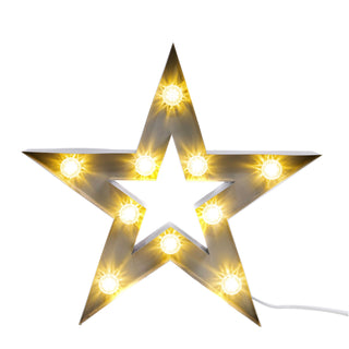 Glowing LED Star Table Top - ironyhome