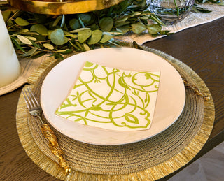Gold Bohemia Jute Placemat - Set of 4 - ironyhome