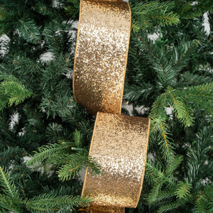 Gold Glitter Ribbon