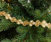 Gold Honeycomb Christmas Ribbon - ironyhome