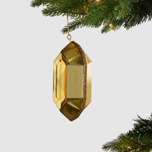 Gold Jewel Ornament Set - Set of 4 - ironyhome
