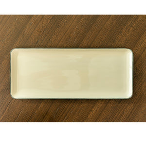 Graphite Enamel Rectangular Platter