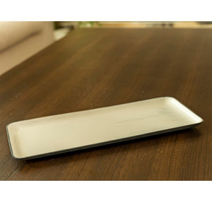 Graphite Enamel Rectangular Platter