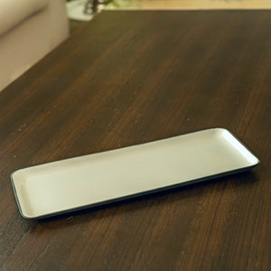 Graphite Enamel Rectangular Platter