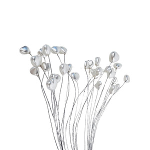 Heart-Shaped Pearl String Tree Pick - Set of 6 - ironyhome