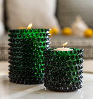 Hobnail Candle Holder - ironyhome