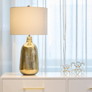 Hudson Table Lamp in Brass Finish - ironyhome