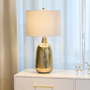 Hudson Table Lamp in Brass Finish - ironyhome